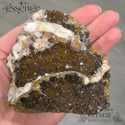 Red Manganese with Calcite