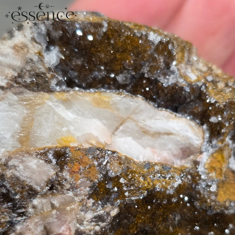 Red Manganese with Calcite