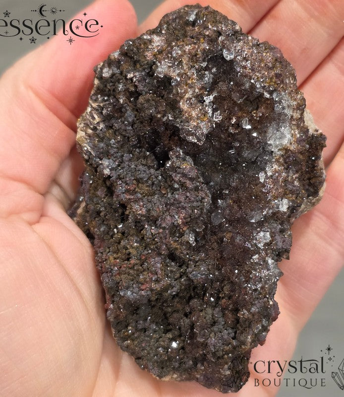 Red Manganese with Calcite