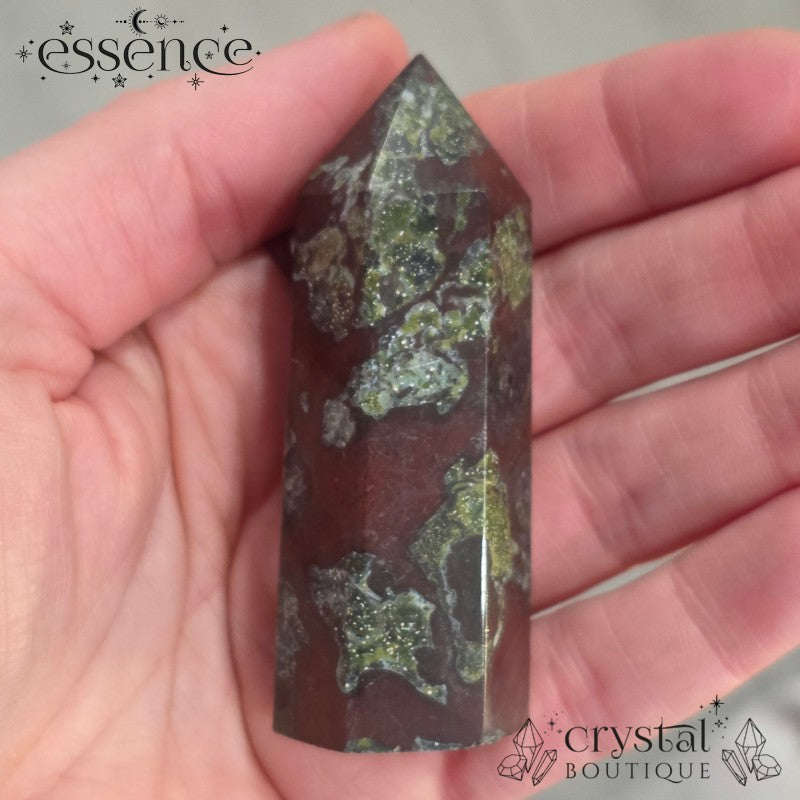 Dragon Blood Jasper Towers