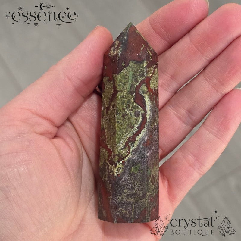 Dragon Blood Jasper Towers