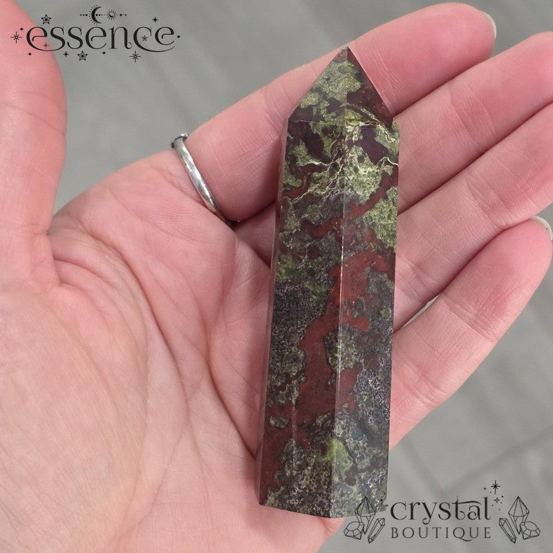 Dragon Blood Jasper Towers