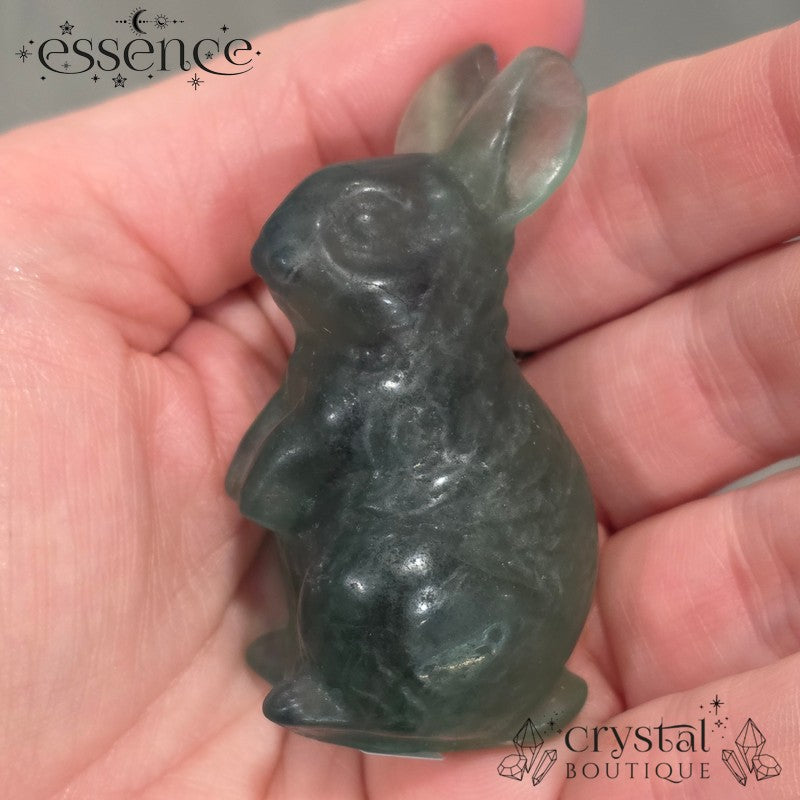 Fluorite Rabbit Carvings
