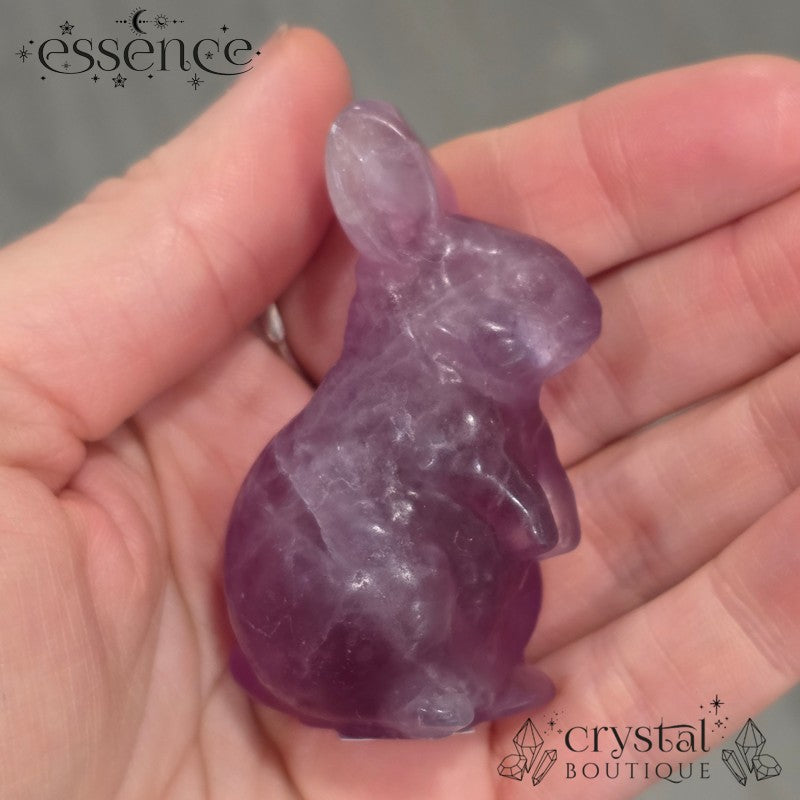 Fluorite Rabbit Carvings