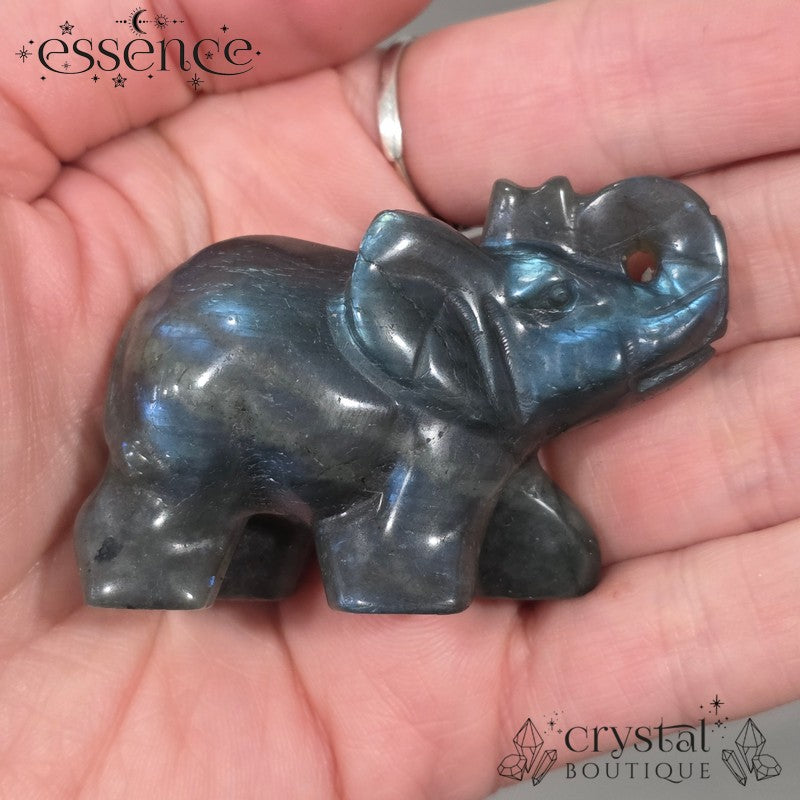 Labradorite Elephants