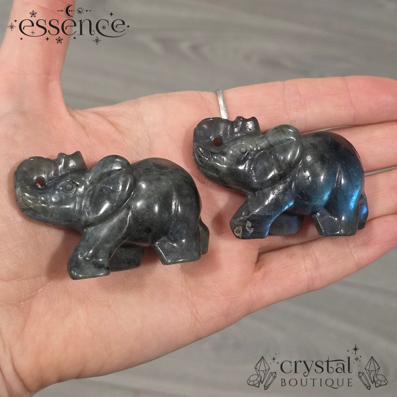 Labradorite Elephants