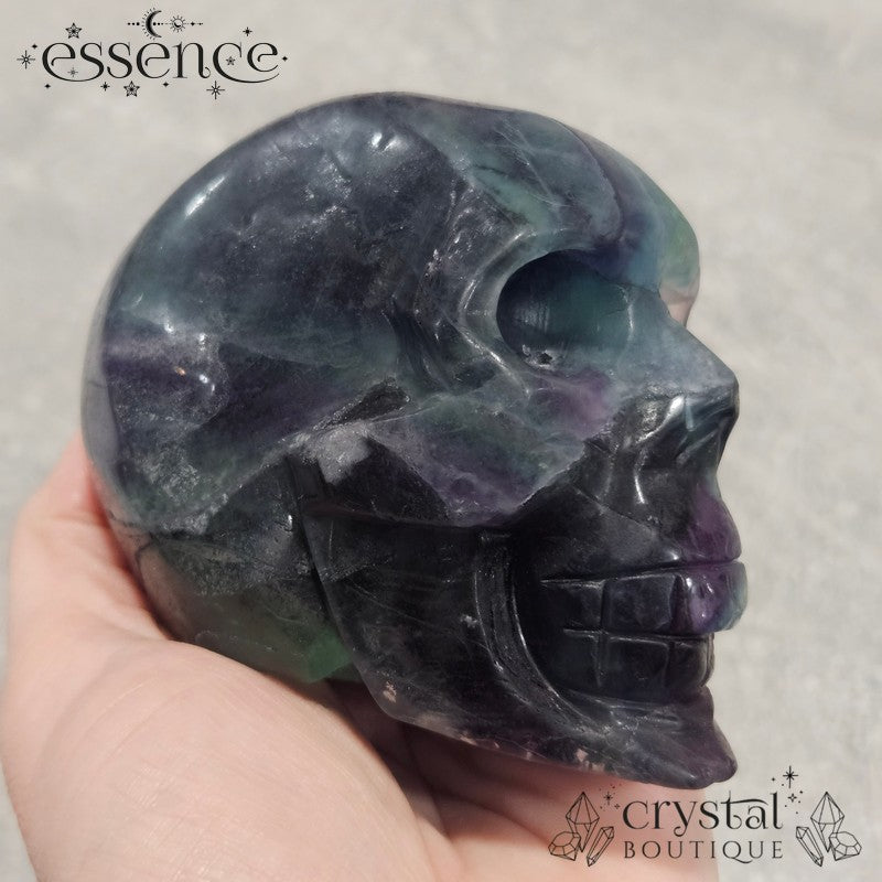 FLUORITE SKULL – 736g