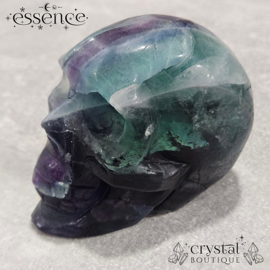 FLUORITE SKULL – 736g