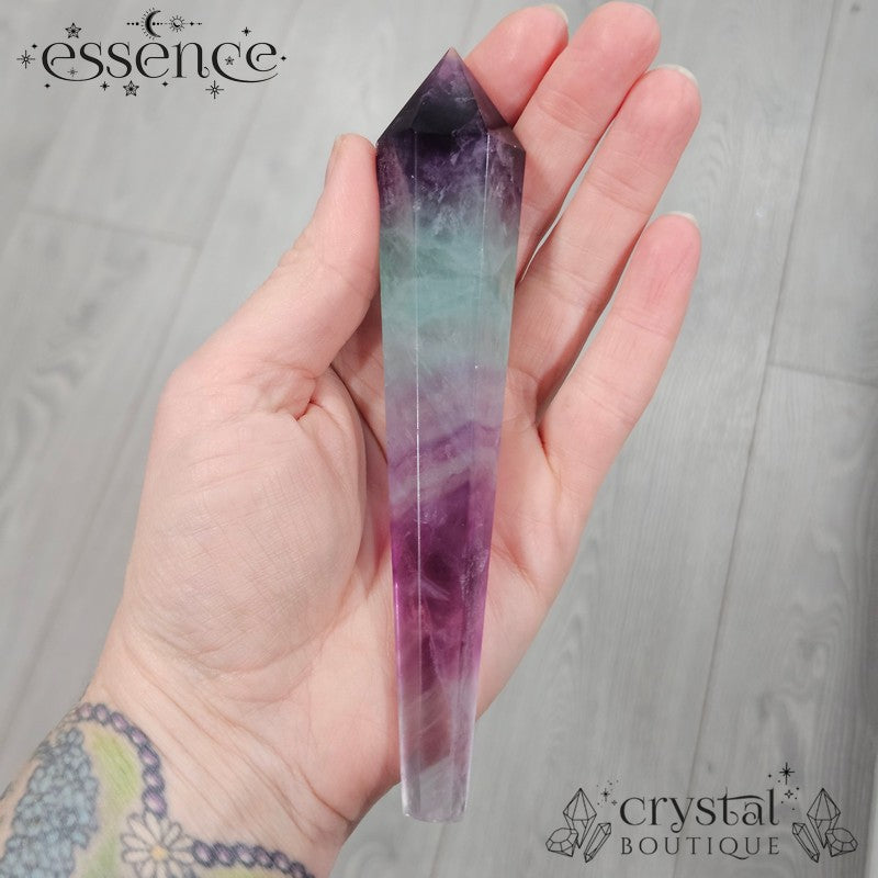 Rainbow Fluorite Wand