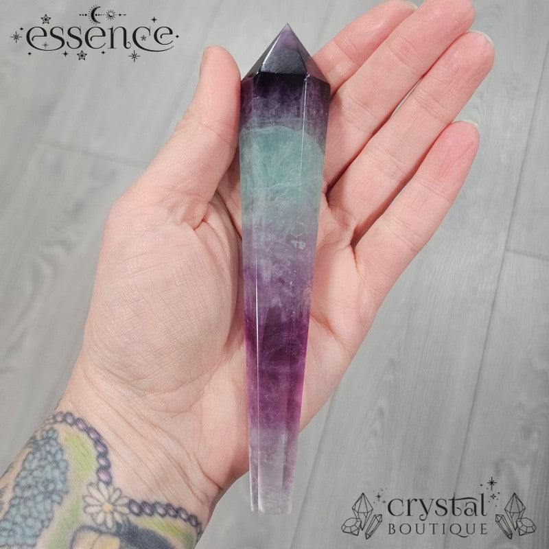 Rainbow Fluorite Wand