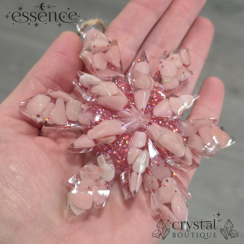 Crystal Snowflake Decorations