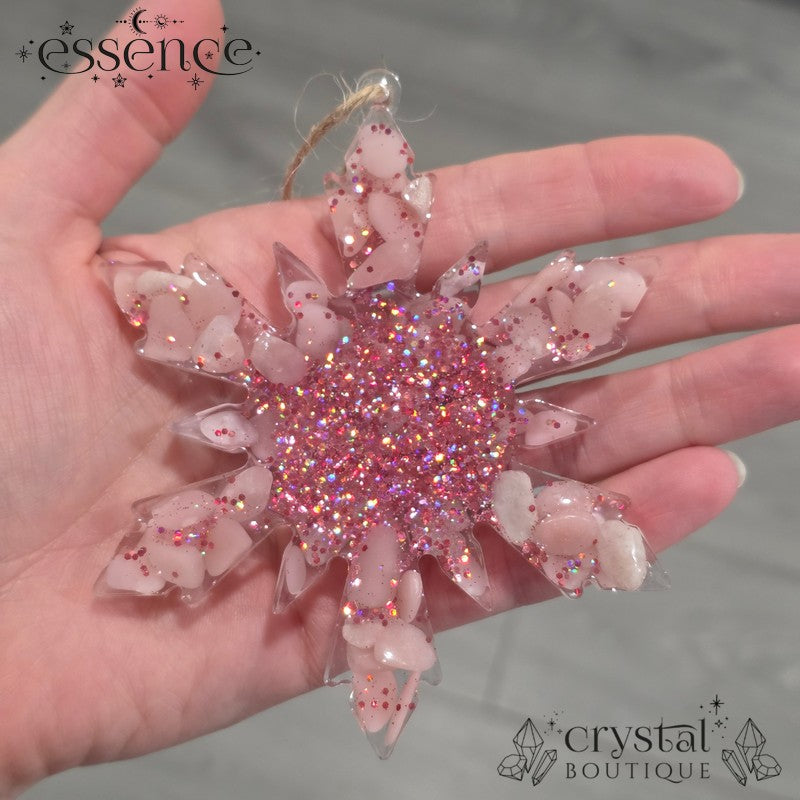 Crystal Snowflake Decorations