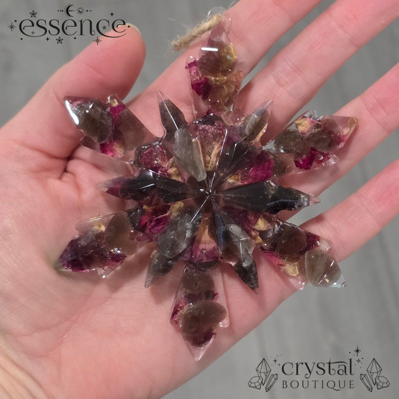 Crystal Snowflake Decorations