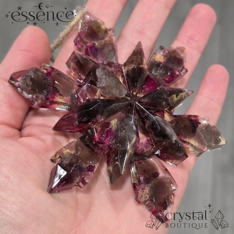 Crystal Snowflake Decorations