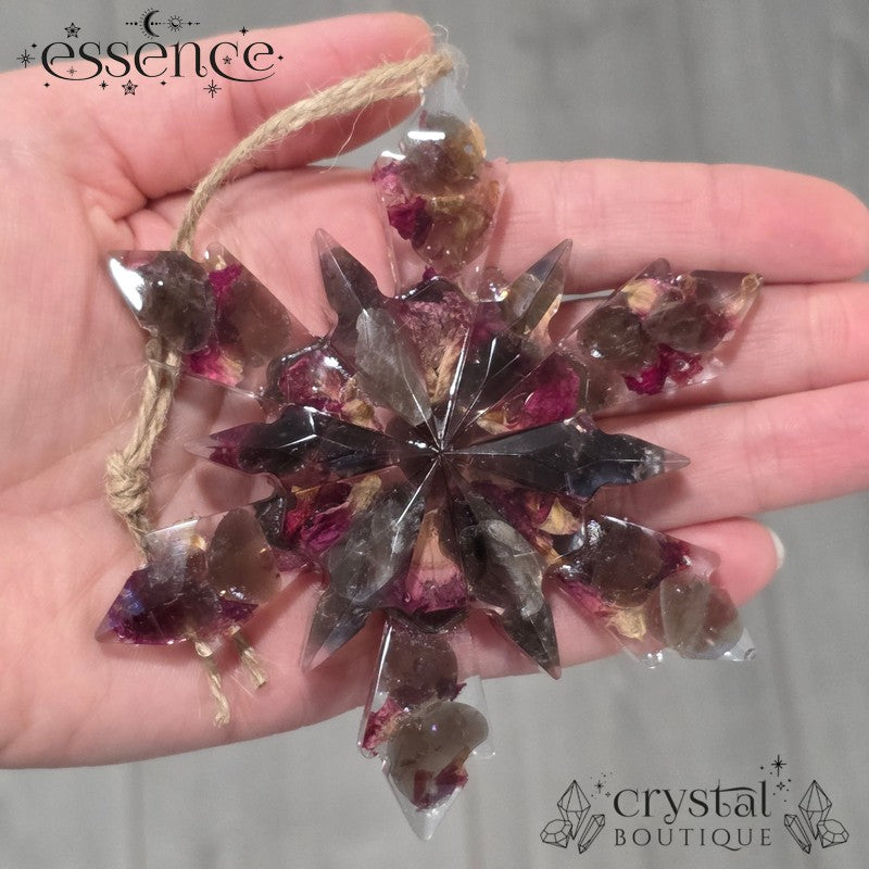 Crystal Snowflake Decorations