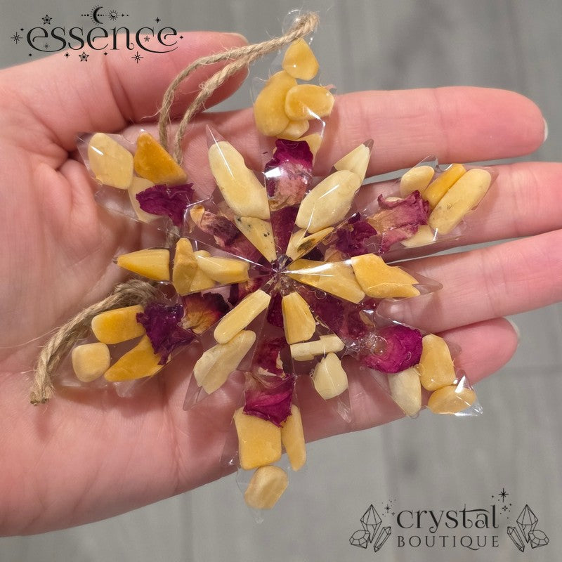 Crystal Snowflake Decorations