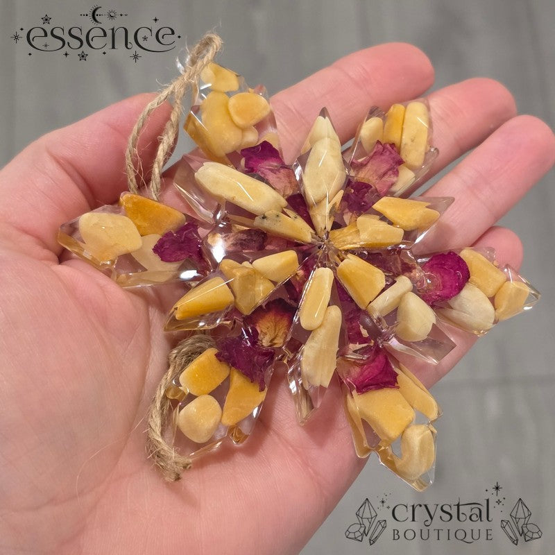 Crystal Snowflake Decorations