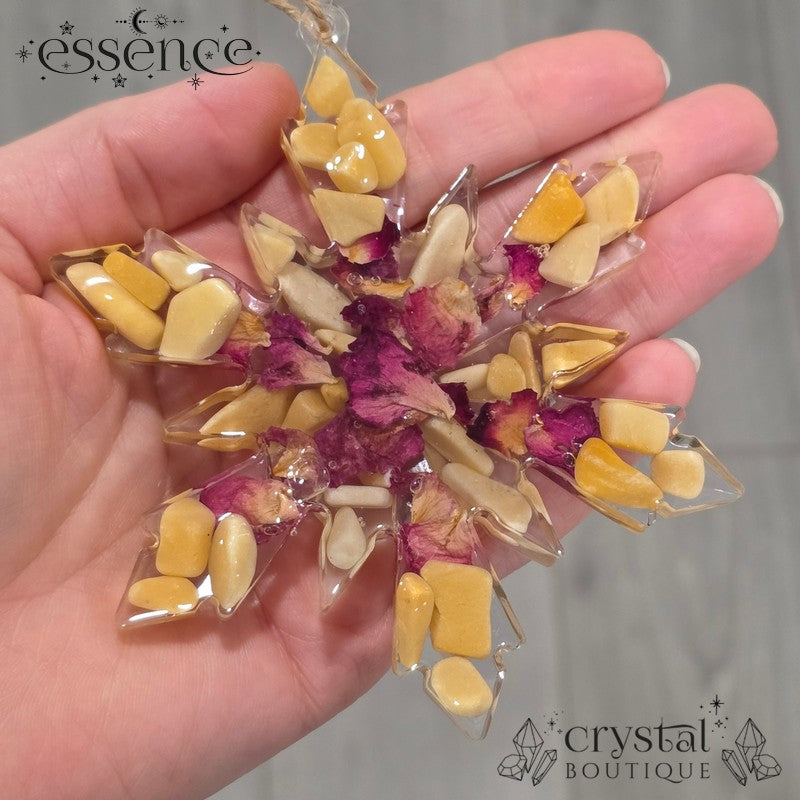 Crystal Snowflake Decorations