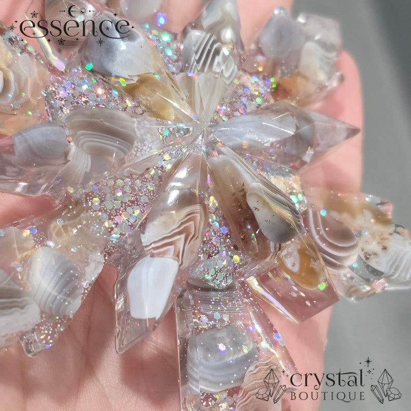 Crystal Snowflake Decorations