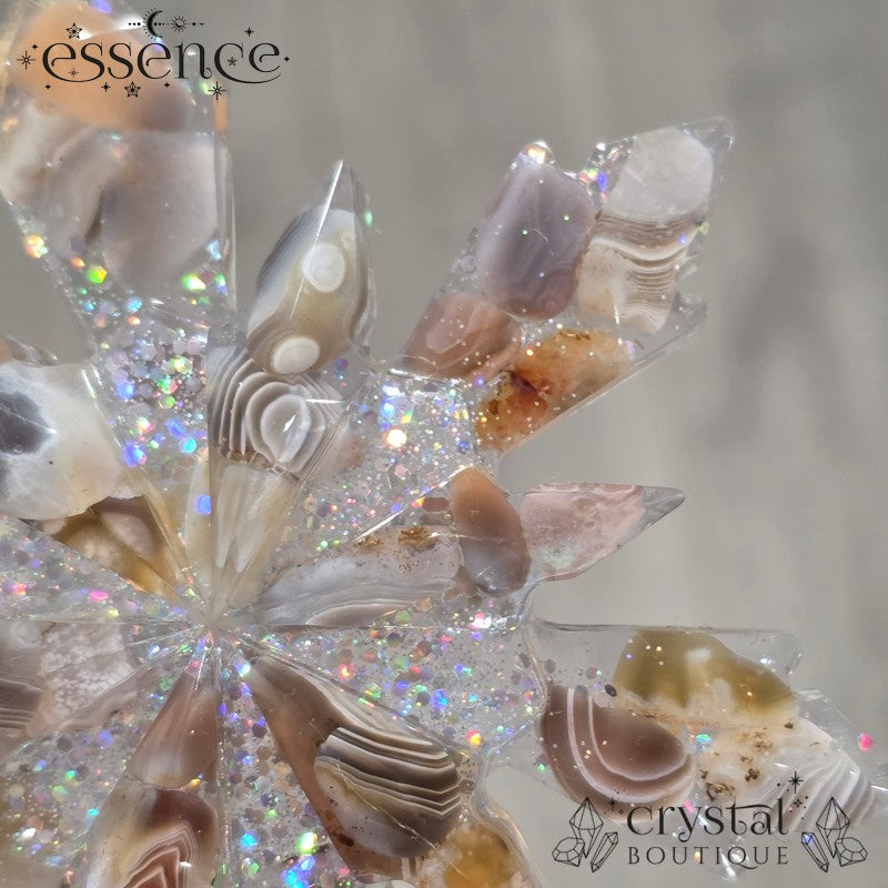 Crystal Snowflake Decorations