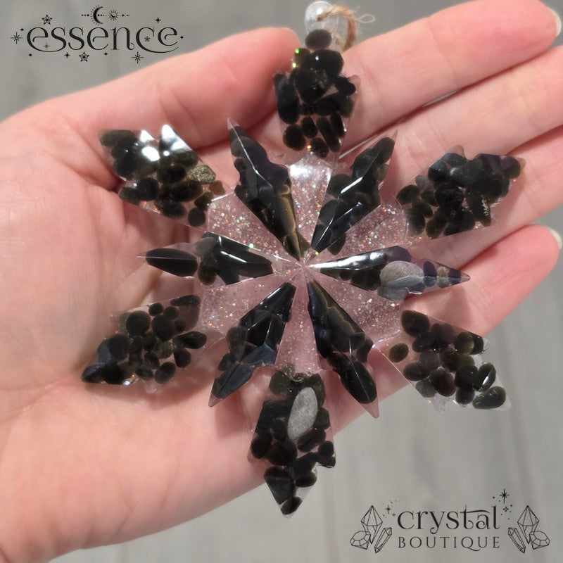 Crystal Snowflake Decorations