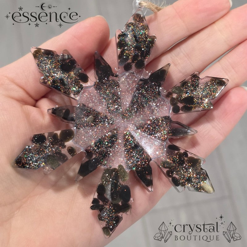 Crystal Snowflake Decorations