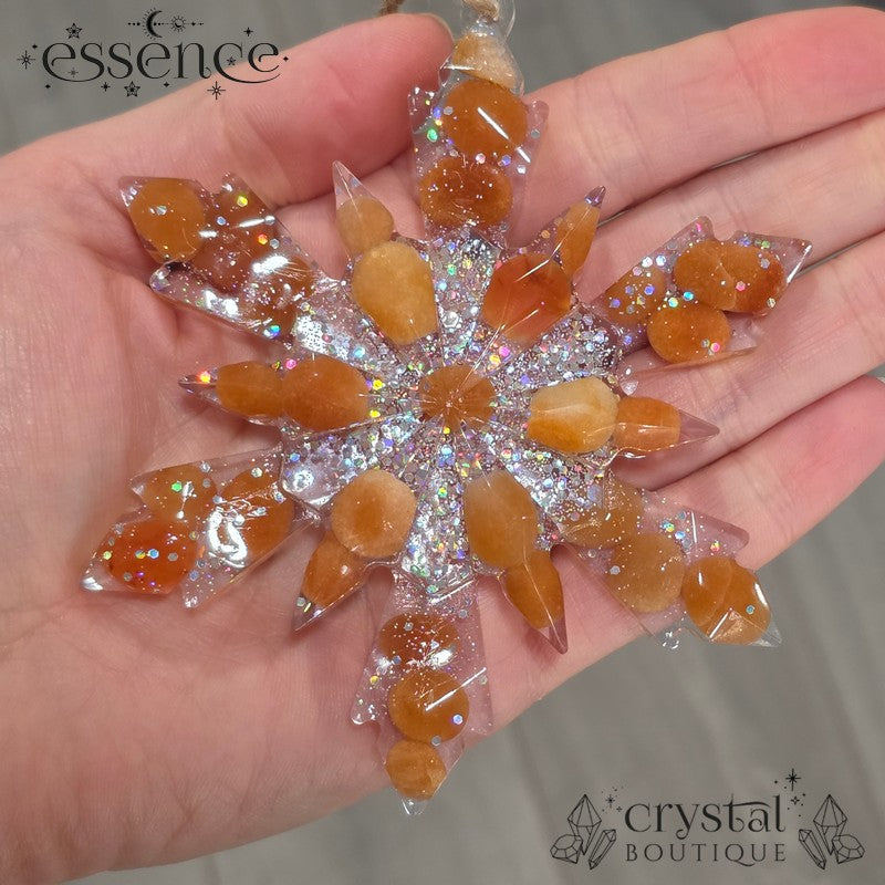 Crystal Snowflake Decorations