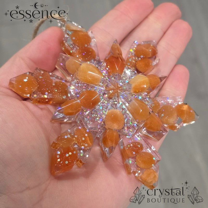 Crystal Snowflake Decorations