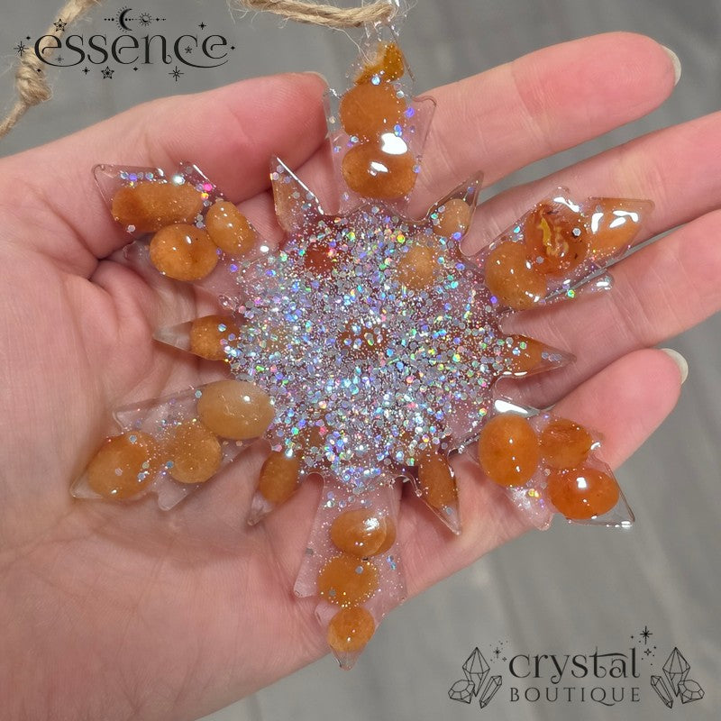 Crystal Snowflake Decorations