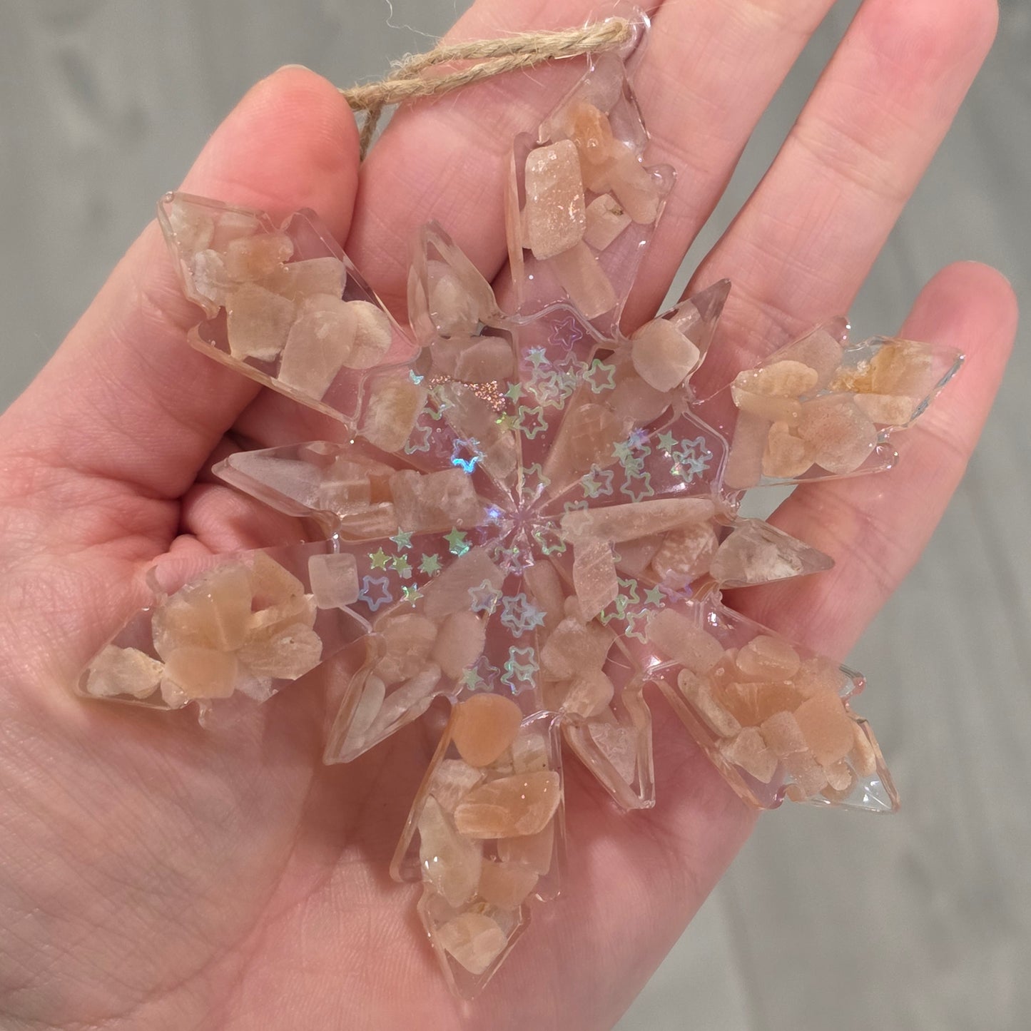 Crystal Snowflake Decorations