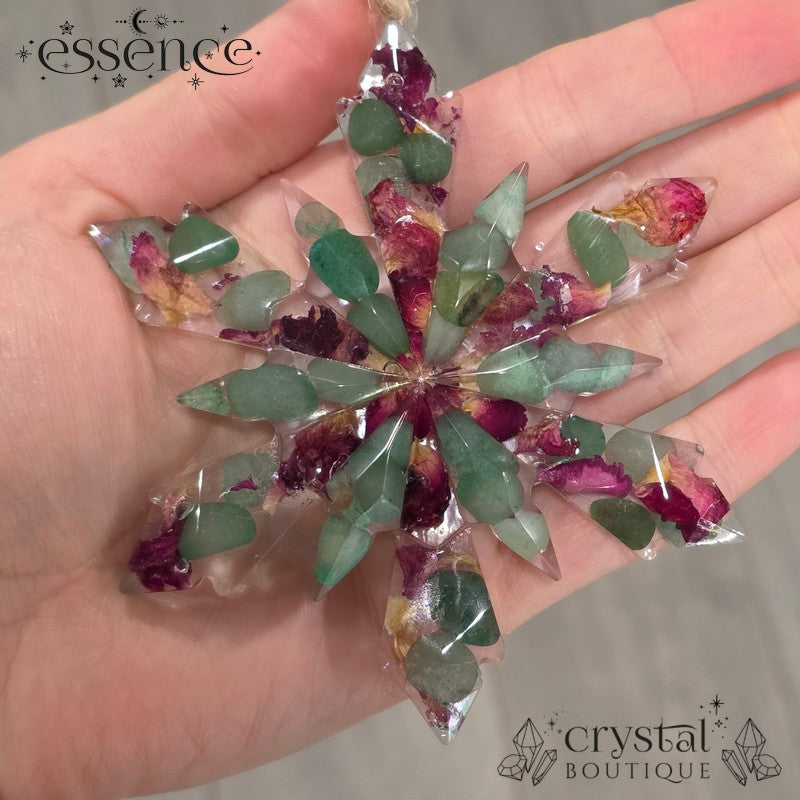 Crystal Snowflake Decorations