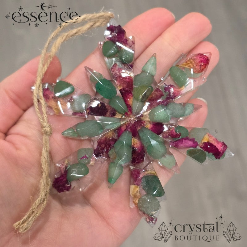 Crystal Snowflake Decorations