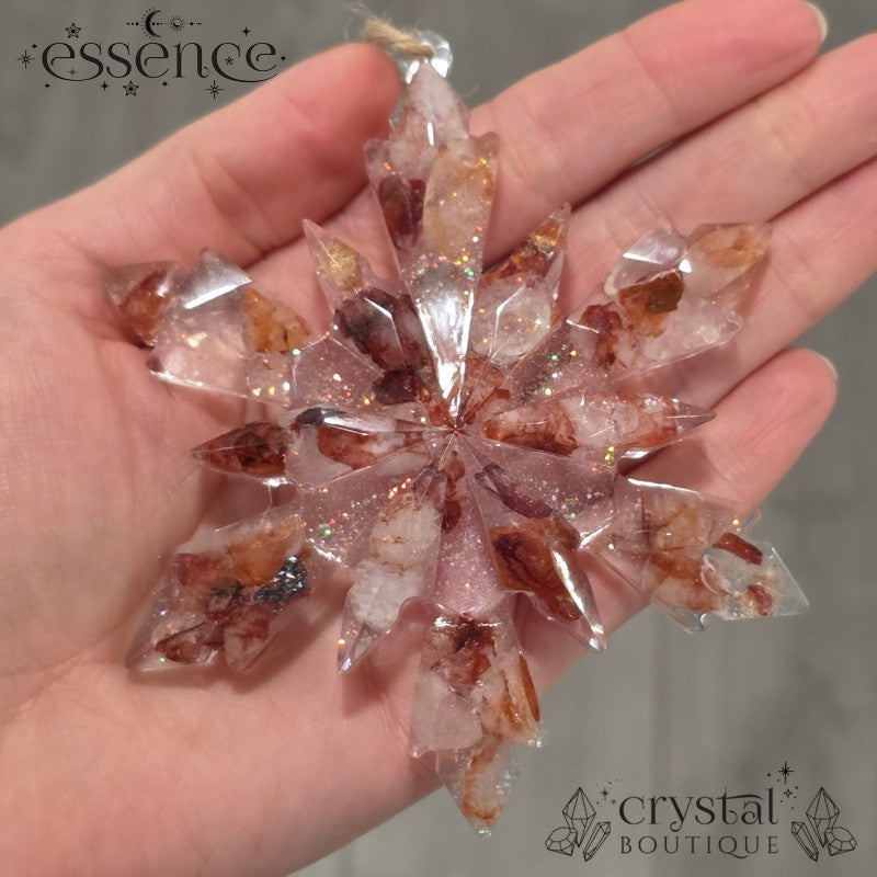 Crystal Snowflake Decorations