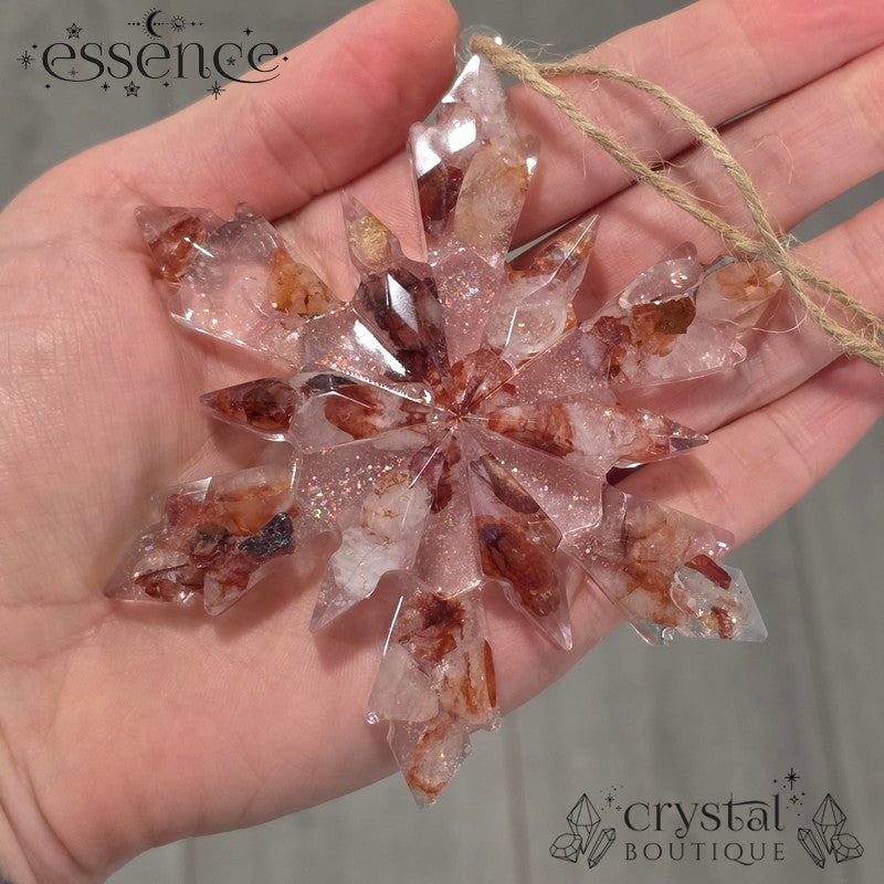 Crystal Snowflake Decorations