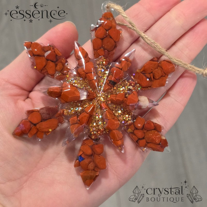 Crystal Snowflake Decorations