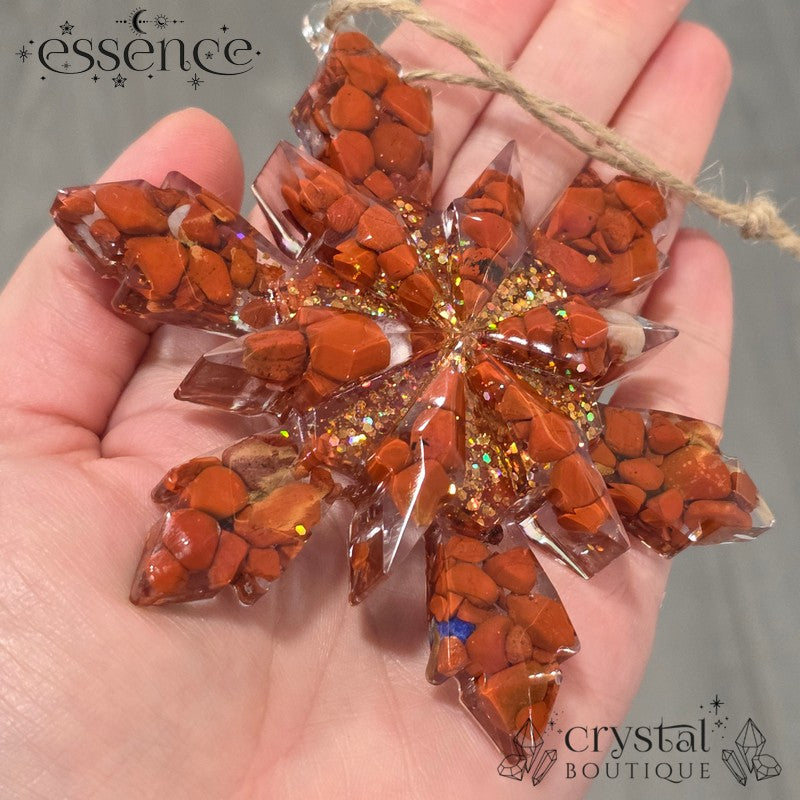 Crystal Snowflake Decorations