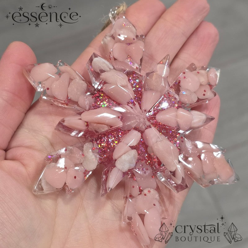 Crystal Snowflake Decorations