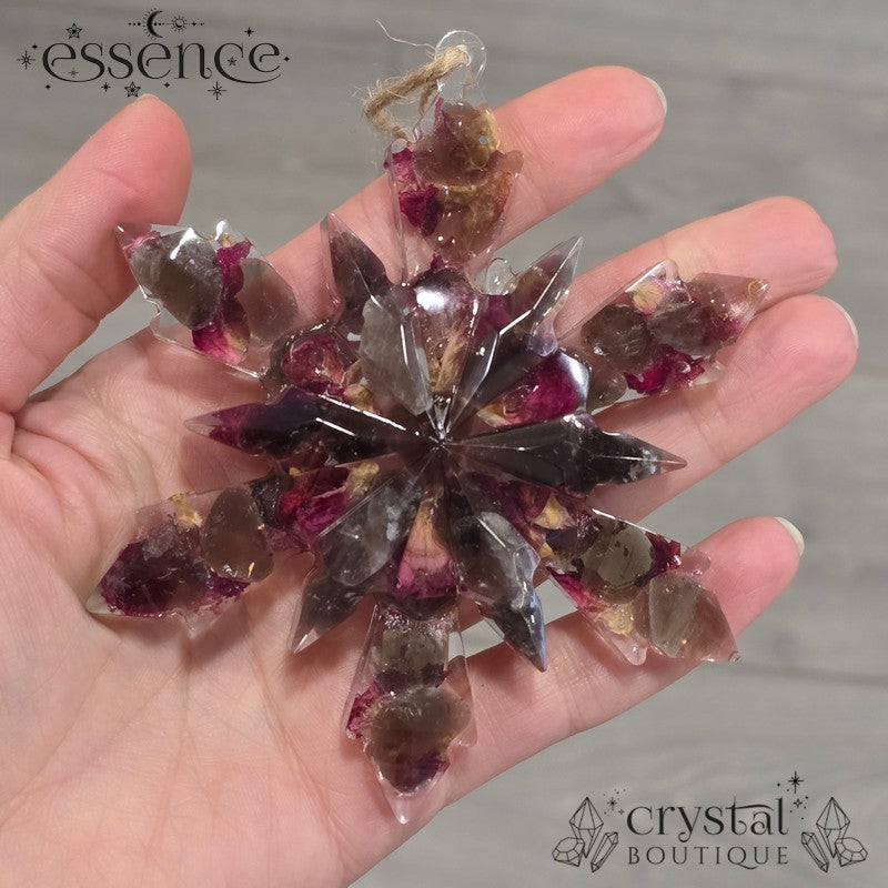 Crystal Snowflake Decorations