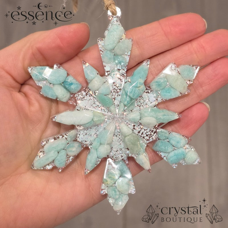 Crystal Snowflake Decorations