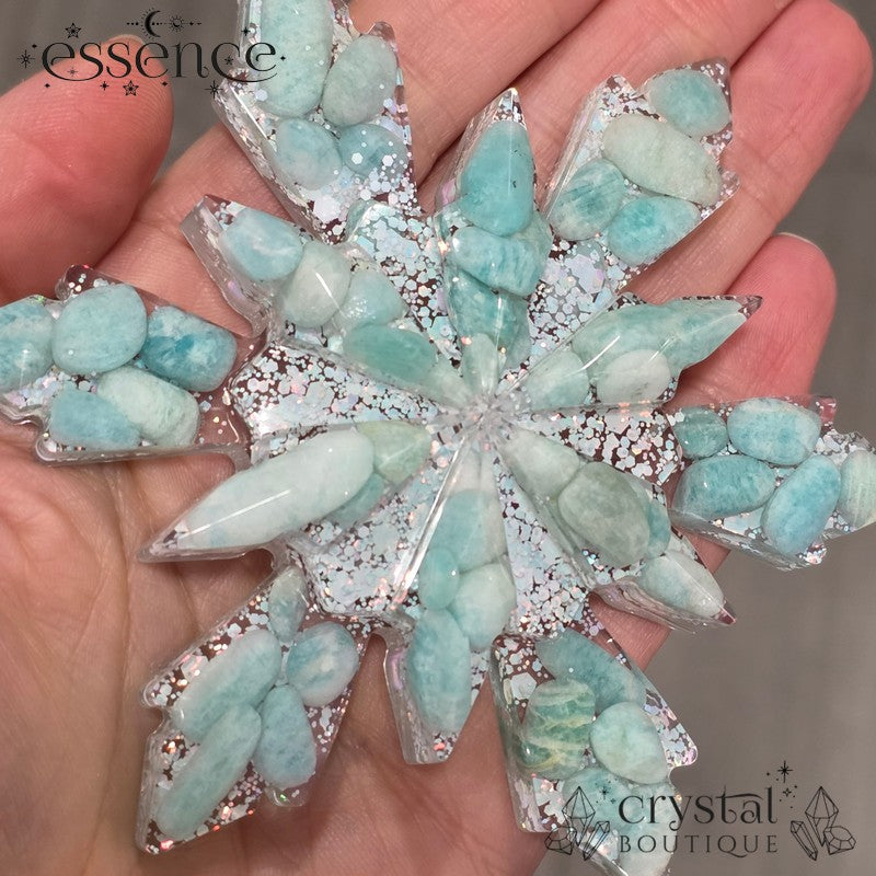 Crystal Snowflake Decorations
