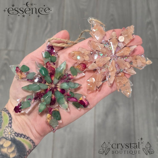 Crystal Snowflake Decorations