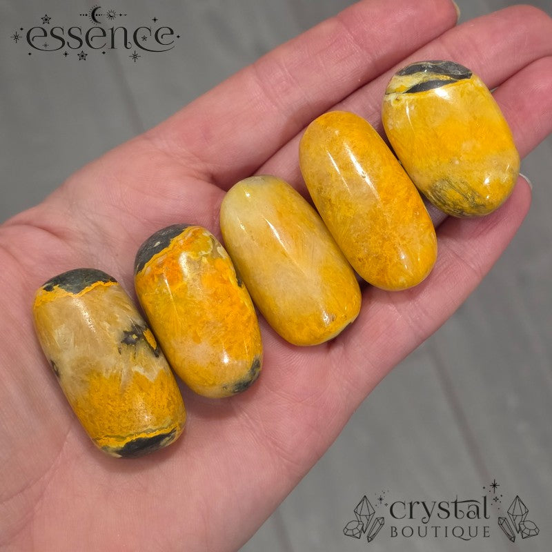 Bumblebee Jasper Tumbled Stones