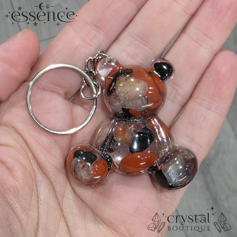 Zodiac Crystal Bear Keyrings (Aries - Virgo)