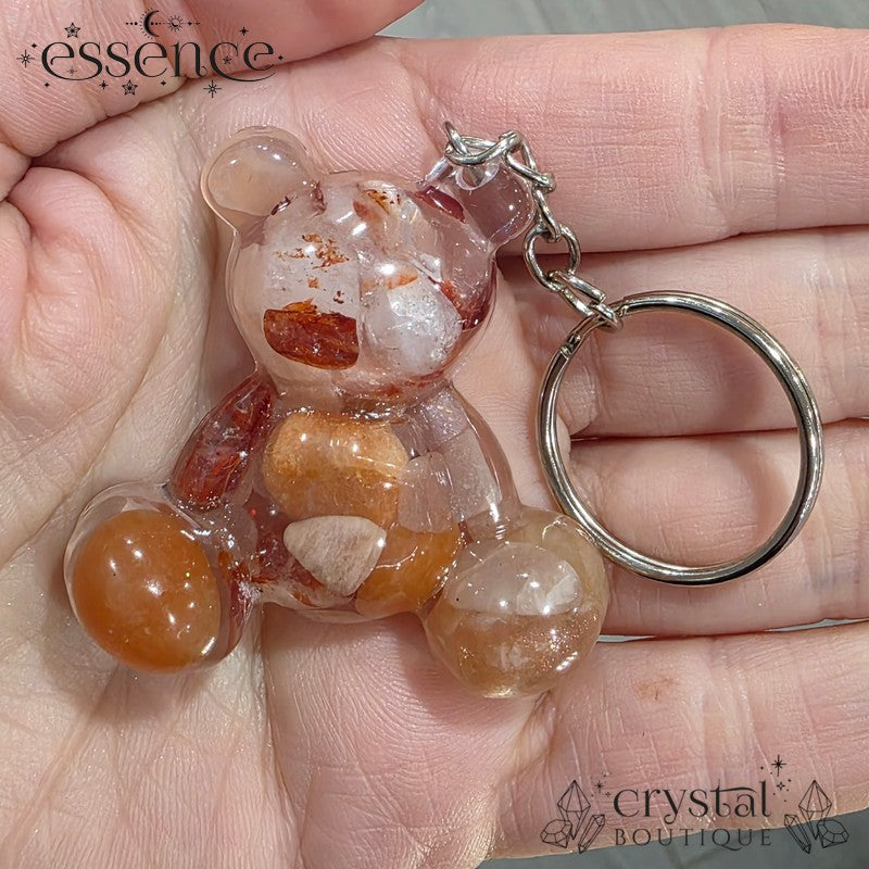 Zodiac Crystal Bear Keyrings (Aries - Virgo)