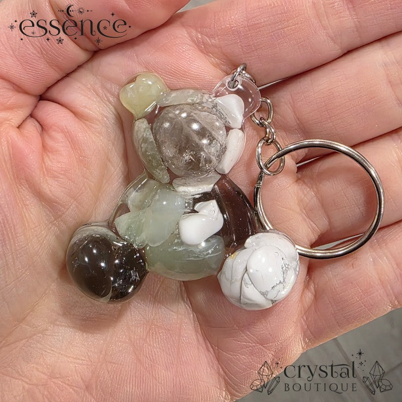 Zodiac Crystal Bear Keyrings (Aries - Virgo)