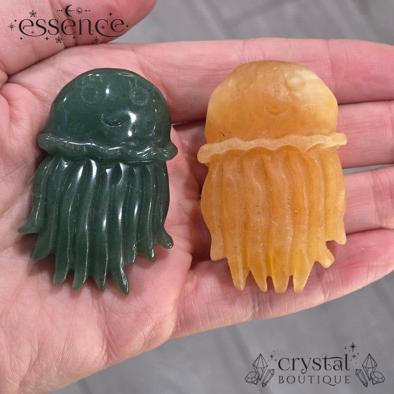 Jellyfish Carvings
