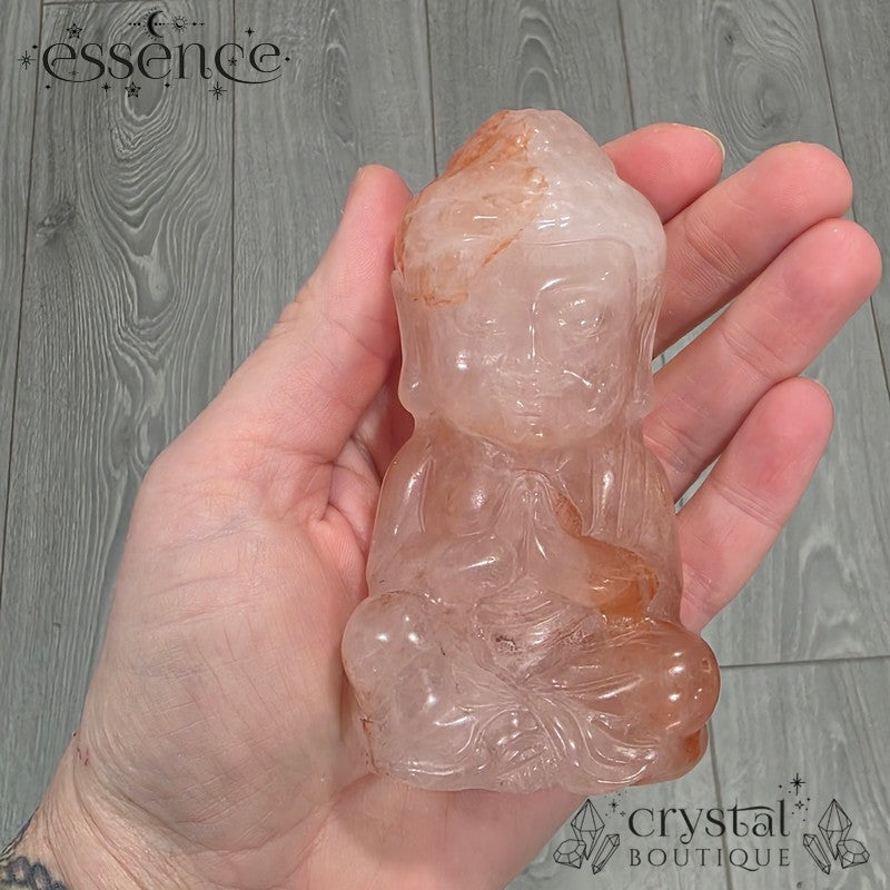 Fire Quartz Buddhas