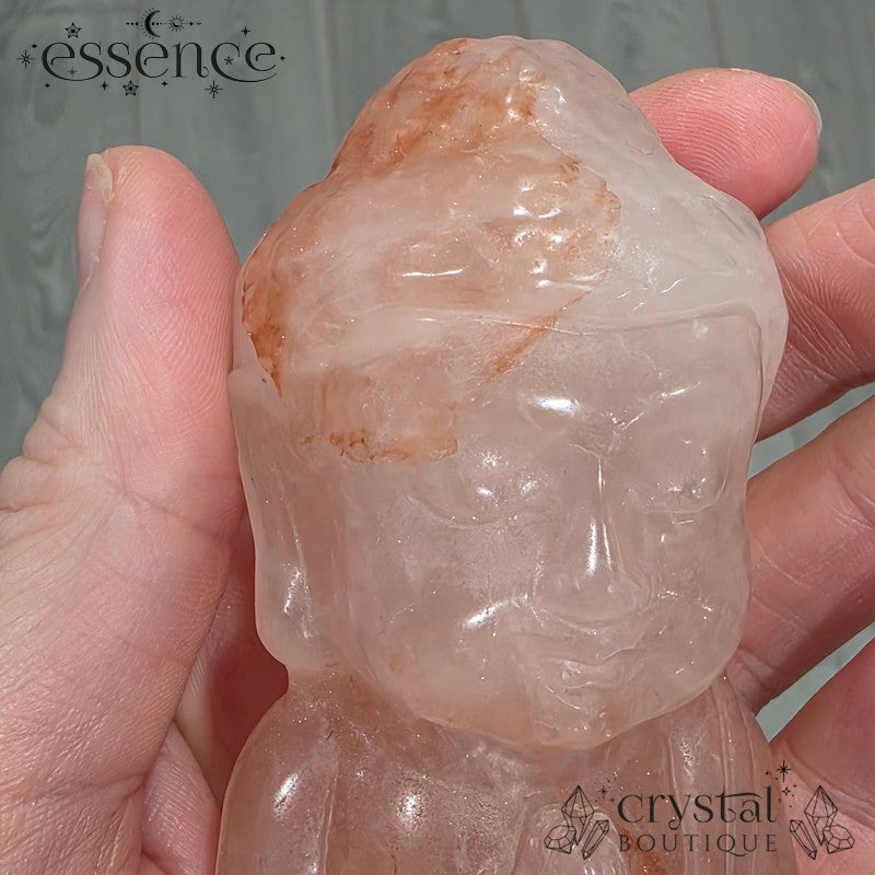 Fire Quartz Buddhas