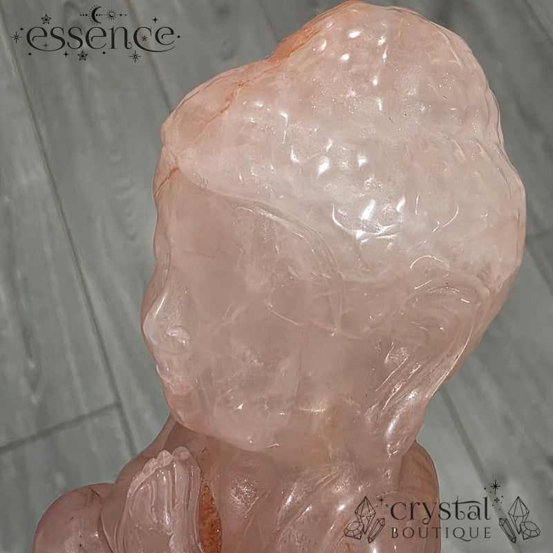 Fire Quartz Buddhas