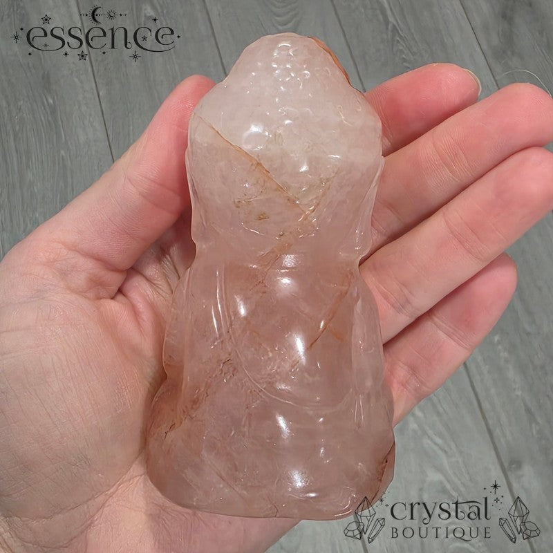 Fire Quartz Buddhas